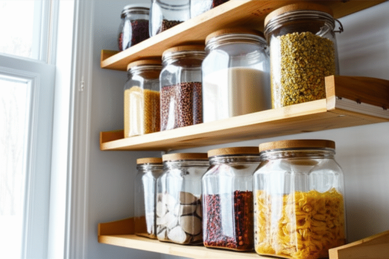 Organização e Funcionalidade na Cozinha Cozinha organizada com utensílios à mostra
